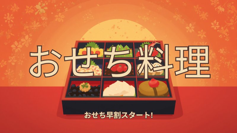 彩りよく重箱に詰められたおせち料理の写真